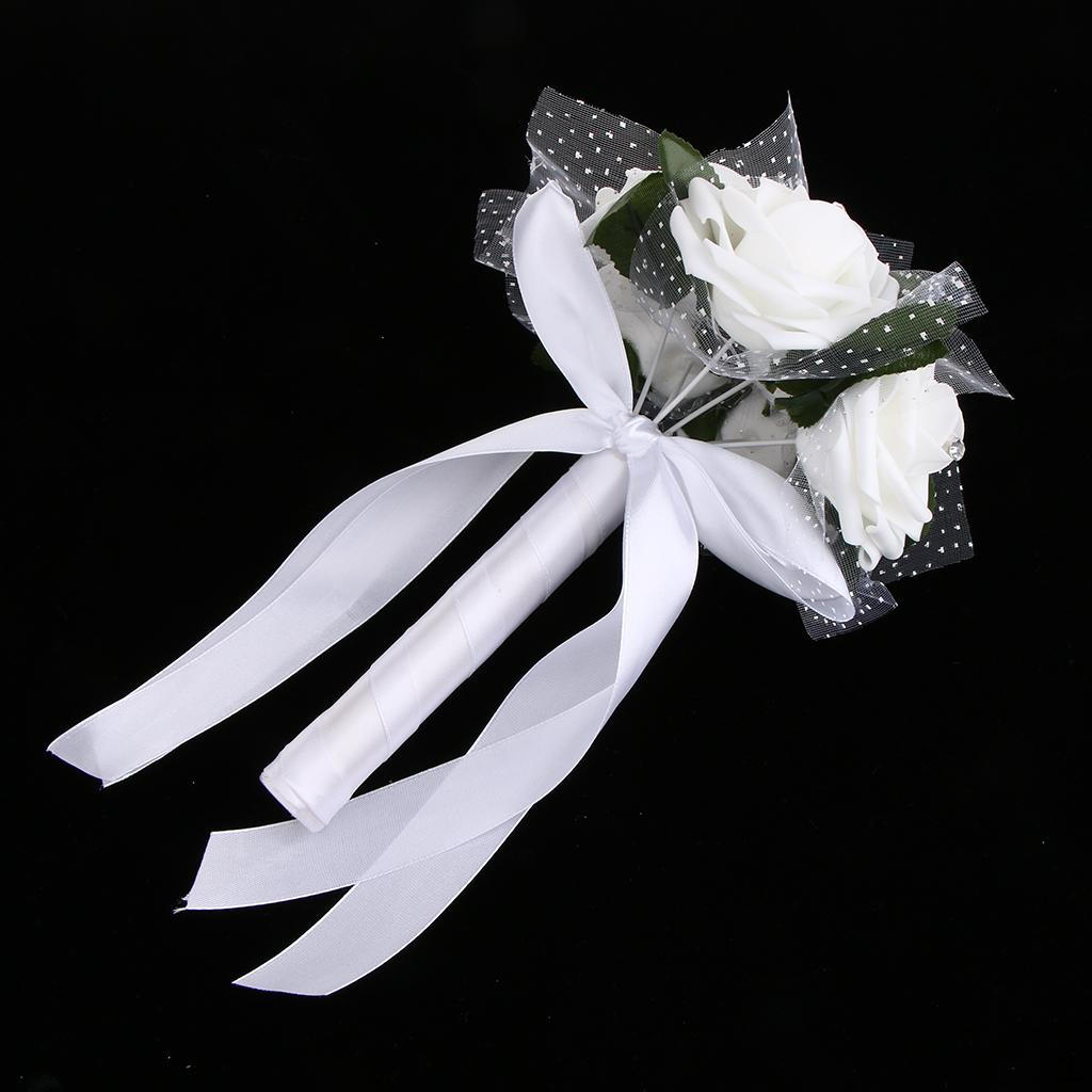 Свадебные искусственные пенопластовые розы цветок