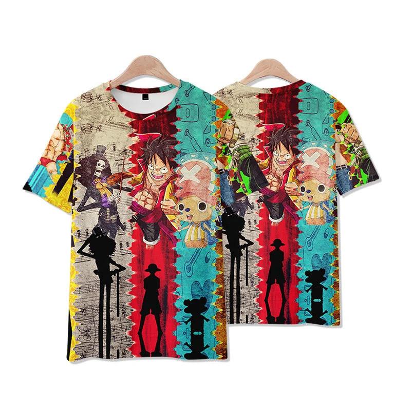 

Men s Cartoon T-shirt 3D Short Sleeve TESS Street Fashion T-shirt, Large Size Clothes XS