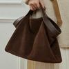 New Suede Leather Women's Bag Luxury Designer Versatile Crossbody Bags High Quality Women Handbags Split Cowhide Shoulder Bag