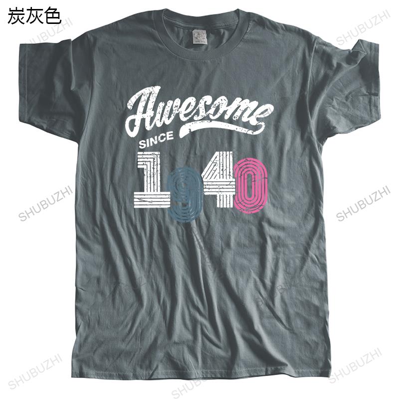 Unisexs Brand Tshirt Black New Oneck Tshirt Fashion Short Sleeve Awesome June 1940 New Cotton Streetwear Teeshirt Male Tees