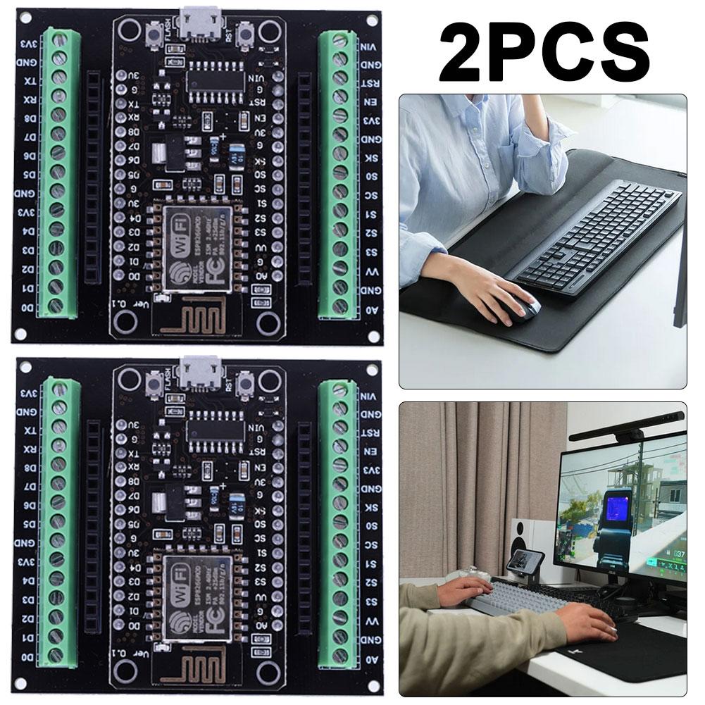 

AU ESP8266 Breakout Board GPIO 1 into 2 Development Module (With Development Boa