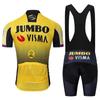 Jumbo Tour De Version Cycling Clothes Mountain Bike Short-sleeved Suit Men's Women's Tops Shorts