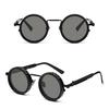 Adjustable Tint Polarized Sunglasses 1-9 Gear Round Glasses with ND Filter Lenses for Men UV Protection Eyewear for Beach Travel