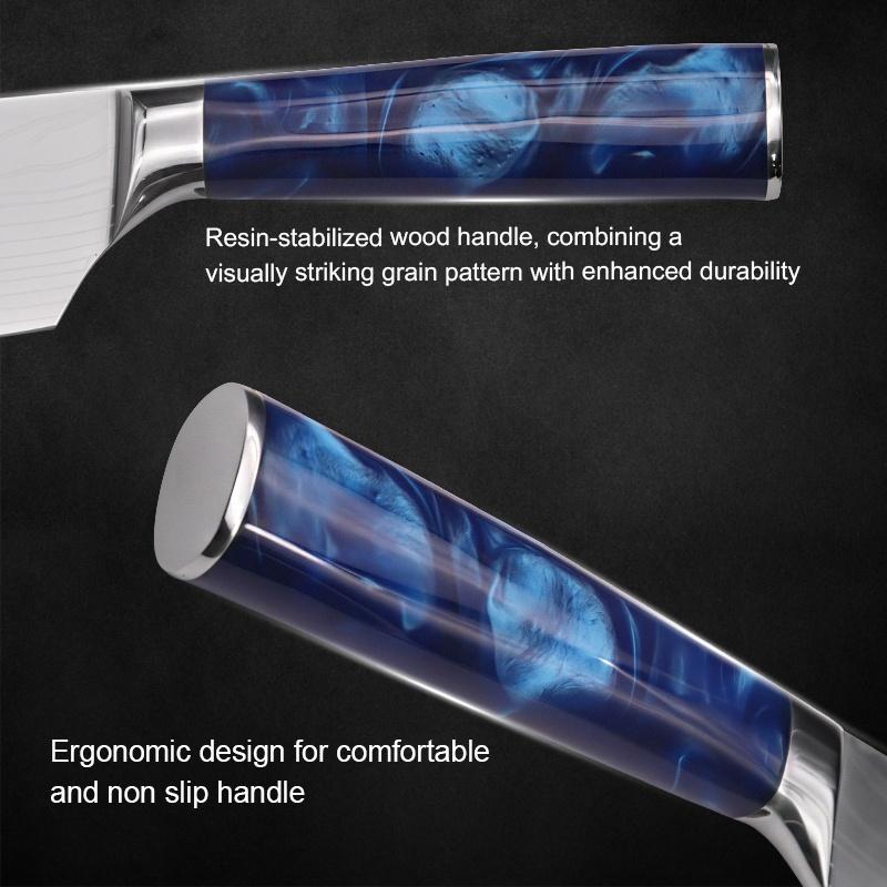 1PC Japanese Chef's Knife Stainless Steel Kitchen Knife Boning Knife Multipurpose Knife Meat Cleaver