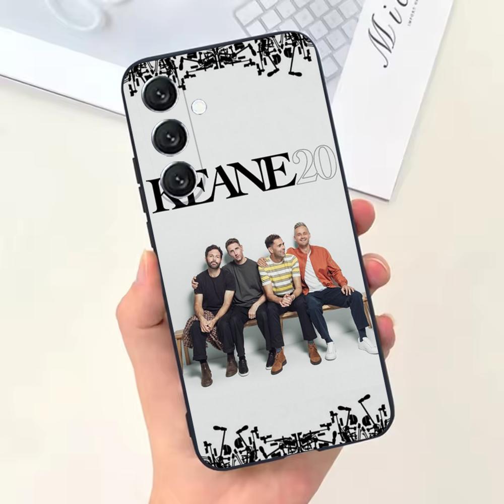 

Music K-KEANE Phone Case For Samsung Galaxy A13,A21s,A22,A31,A32,A52,A53,A71,A80,Soft Black Shell Samsung a40