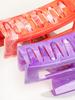 6 Pcs Marbled Hair Claw Clips for Women Grils,3.4 In Hair Clip for Thick Hair,Rectangle Styling Accessories