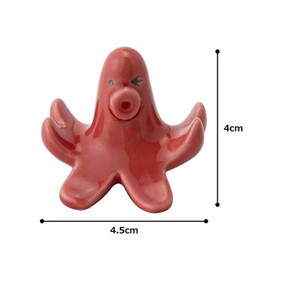 Hasamiyaki Tako Wink Chopstick Rest 42363 Porcelain Japan