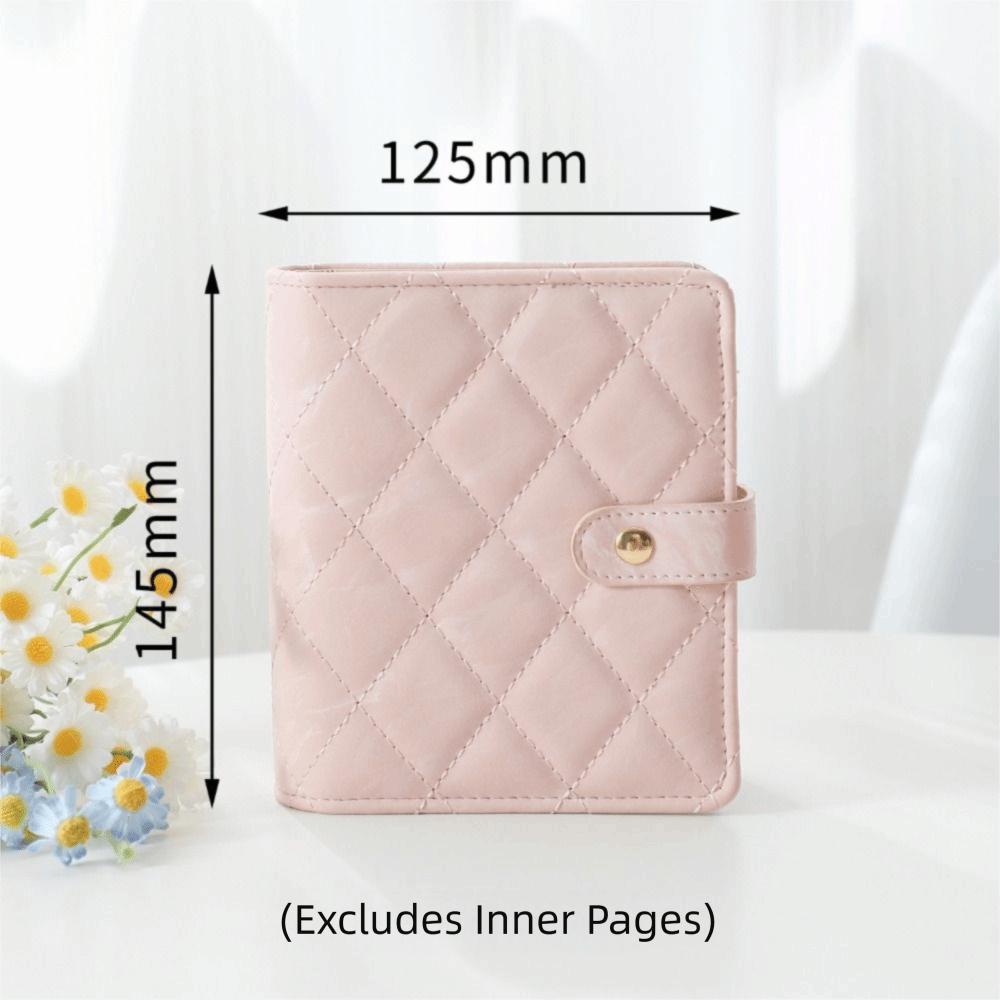 Clear Pockets Necklace Binder Storage Book PU Leather Jewelry Packaging Box Storage Bag For Women