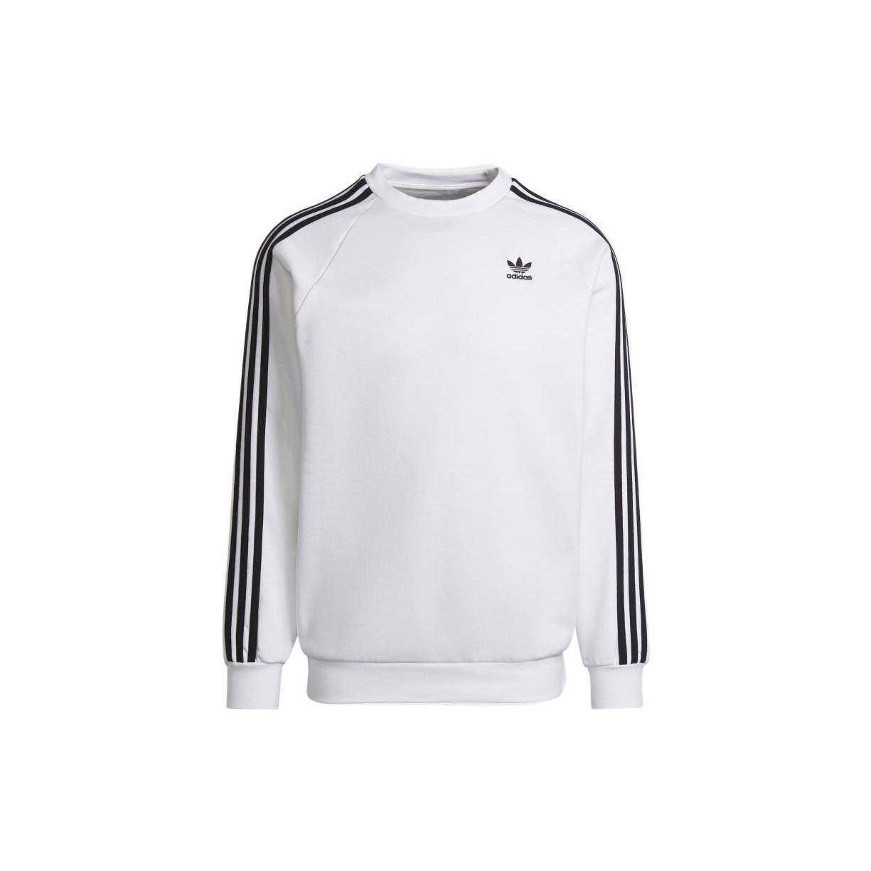 adidas originals Adicolor Classics 3-Stripes Crew Sweatshirt White Men s HE9483 XS