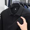 Firstview Men's Urban Casual Pure Cotton Long Sleeve Polo Shirt
