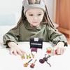 1/12 Scale Miniature Piano Guitar Violin Drum Instrument Model  Kids Toy