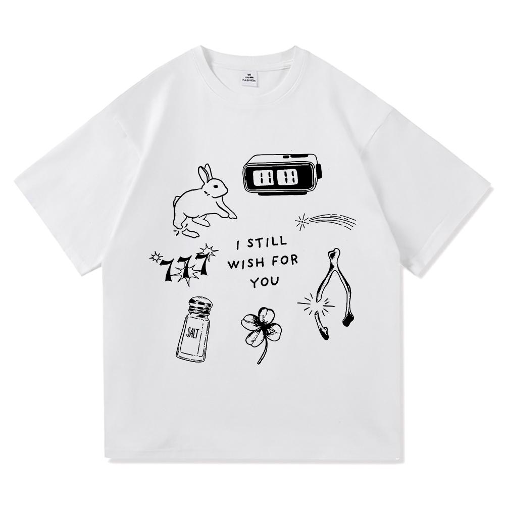 Lucky Charm Collage TShirt Wishbone Album Conan Gray Kid Krow 2025 Menwomen Clothing Harajuku High Quality Tops Cotton TShirts