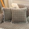 Corduroy Sofa Cushion Thickening Minimalist Non-Slip Modern Backrest Towel Plush High-End Four Seasons Universal Cushion Cover