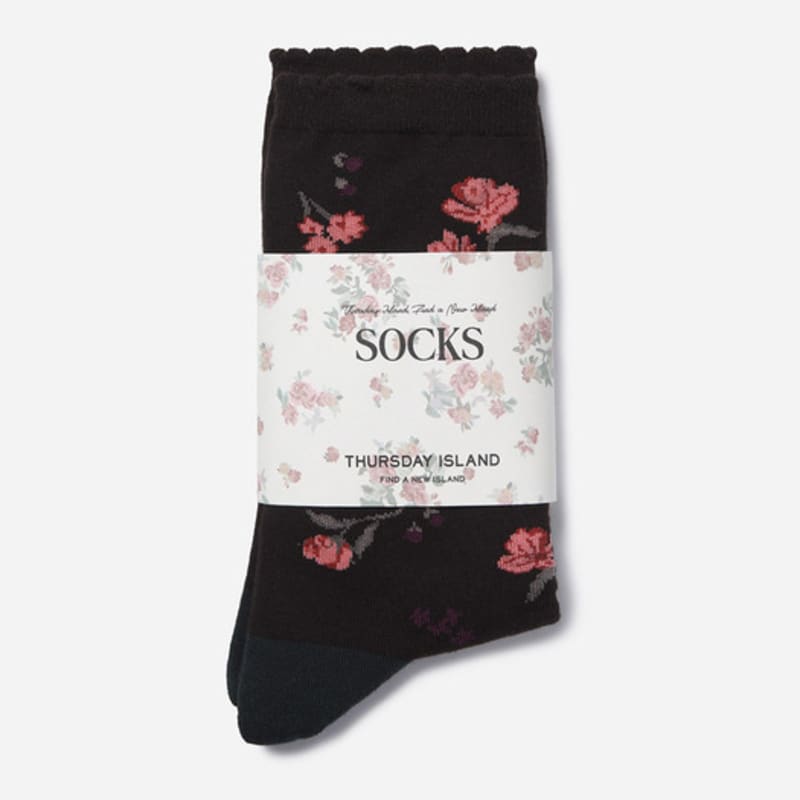 Thursday Island Flower Garden Socks_T256MSC138W
