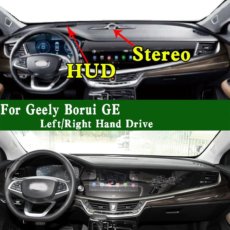 For Geely Borui GE MHEV PHEV Car-Styling Dashmat Dashboard Cover trument Panel Sunscreen Protective Pad Dash Mat