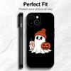 Cartoon Halloween Ghost Black Soft Phone Case Phone Case Soft Packaging Lightweight For iPhone17 16 15 14 13ProMax