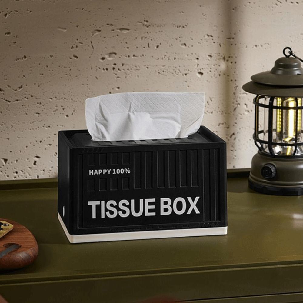 Minimalist Paper Towel Case Rectangle Paper Container Light Luxury Napkin Holder  Home Decoration
