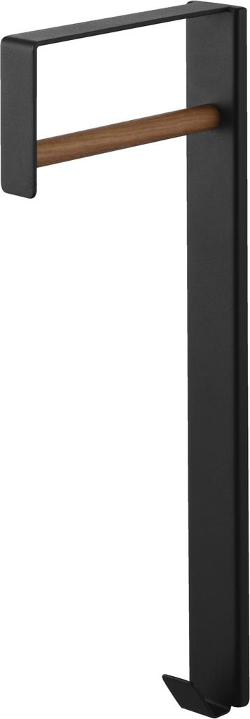 Yamazaki Corporation Coat Tower 10408 Drywall Tweezers and Wood (Yamazaki) Wall-Mounted Hanger, Black, (Includes Screws)