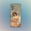 Vintage A-Alphonse Mucha Phone Case For Samsung S25,S24,S21,S22,S23,S30,Ultra,S20 Black Soft Case