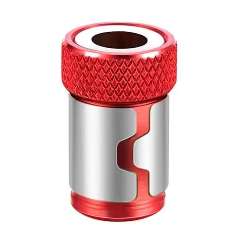 Universal Anti-Slip Magnetic Ring Bit Strong Magnetic Screwdriver Bit Tizer Magnetizer Ring for Screw