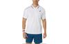 Polo Shirts Men's White Polo Collar Moderate Straight Fit 2041A287-100