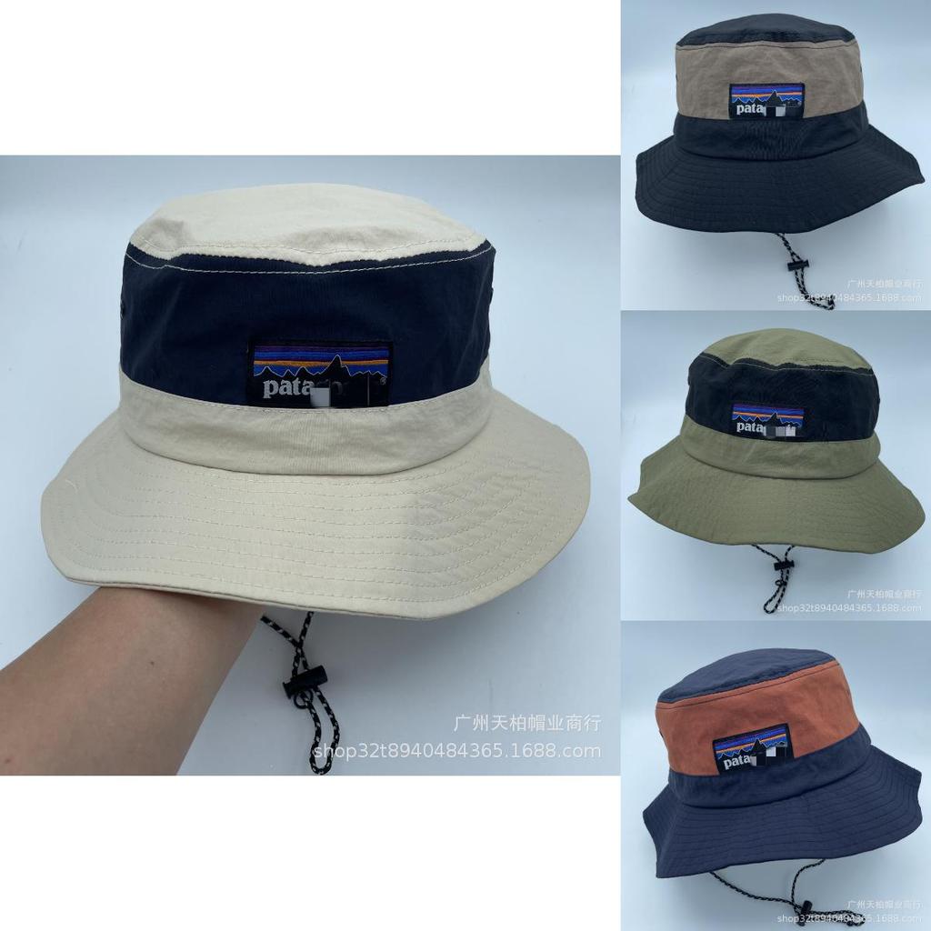 Summer Nylon Fisher Hat With Wide Brim And Sun Protection For Outdoor Activities