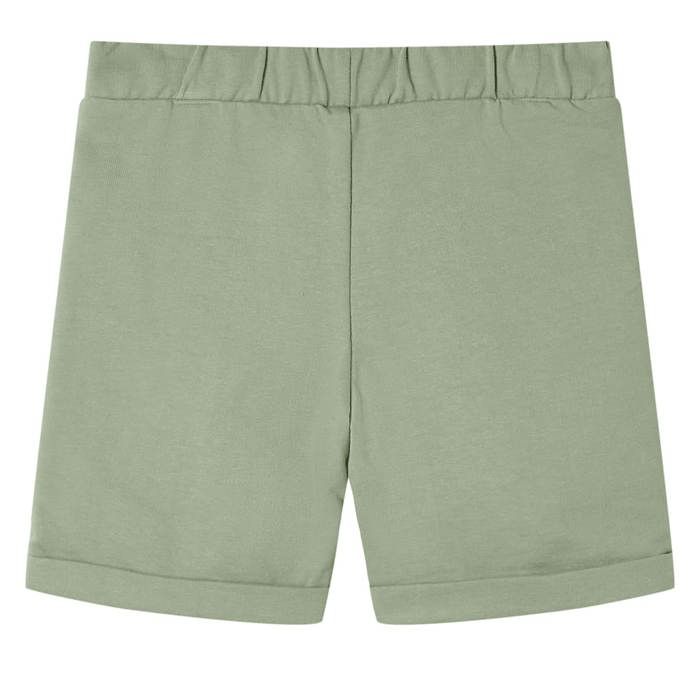 Short pour enfants avec cordon de serrage kaki clair 92/104/116/128/140