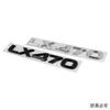 ABS Car Side Sticker Emblem Rear Trunk Badge Body Decal for Lexus LX450 LX470 LX570 Exterior Decoration