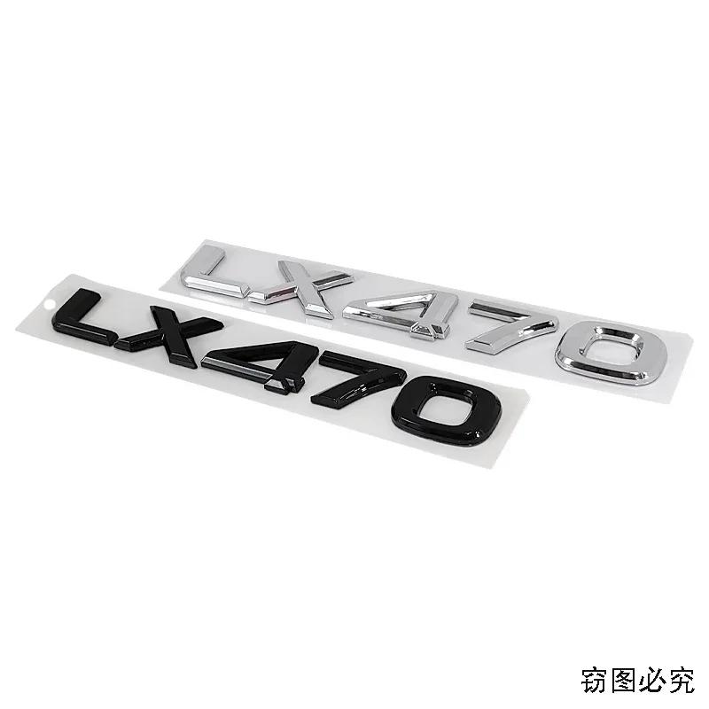 ABS Car Side Sticker Emblem Rear Trunk Badge Body Decal for Lexus LX450 LX470 LX570 Exterior Decoration
