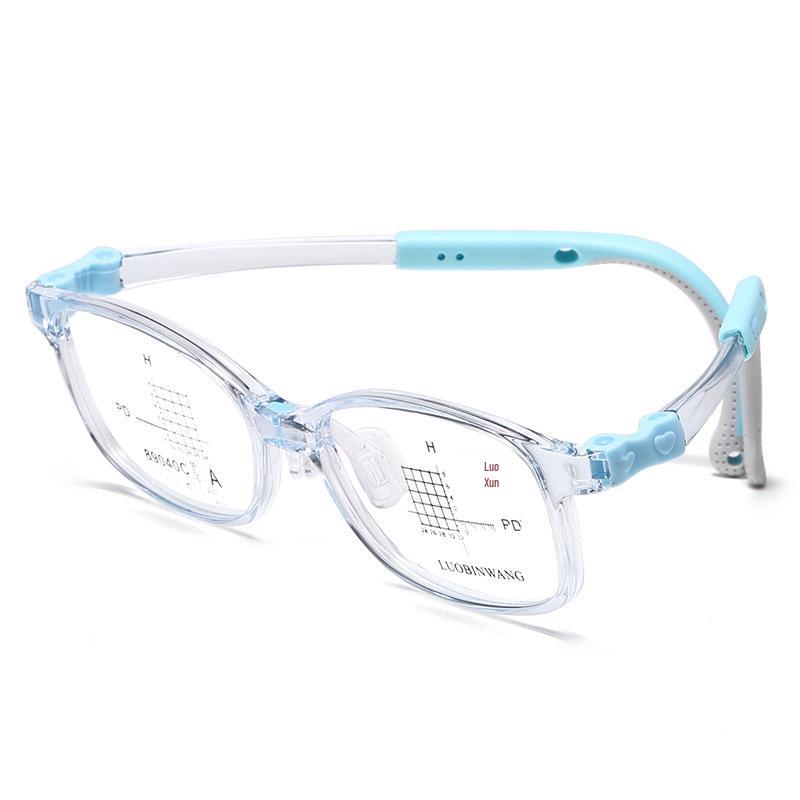 Children's Lightweight Silicone TR Eyeglass Frames for Myopia Control