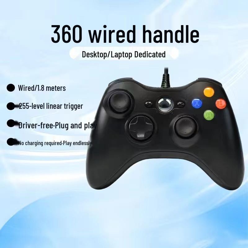 

Універсальний дротовий геймпад з лінійними тригерами для Xbox, ПК, ТВ, Steam
