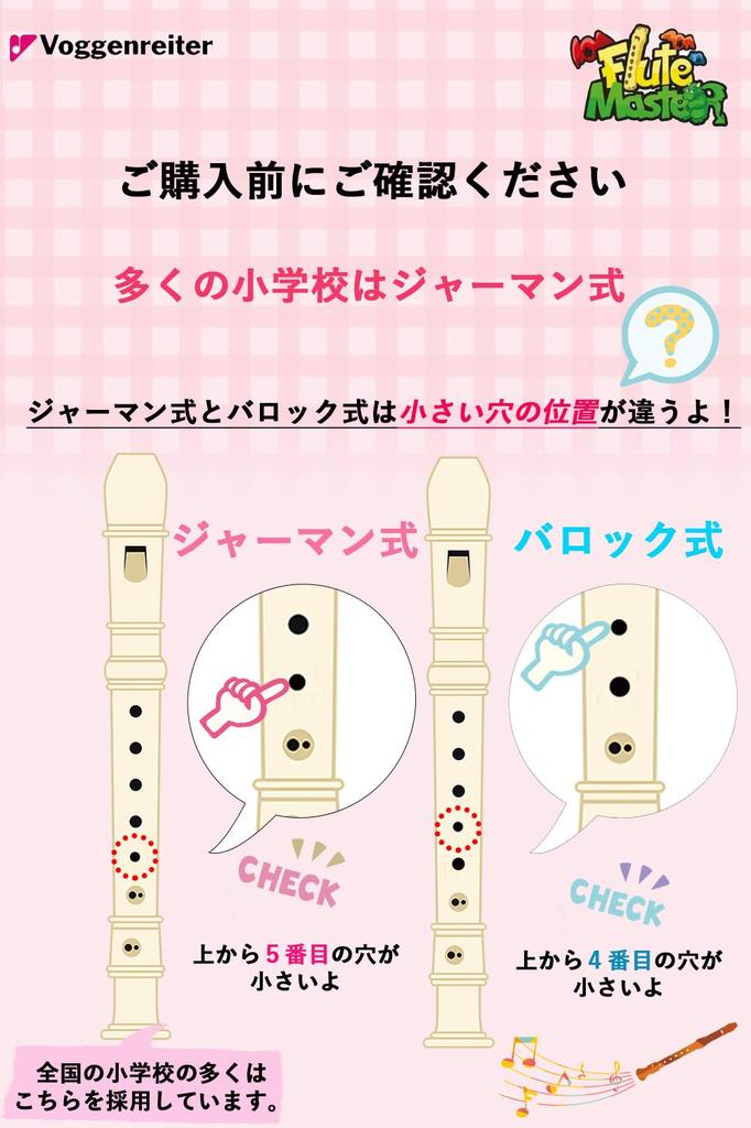 Bogenreiter Soprano Recorder for Elementary School Fun Learning German Manufacturer with 100 Years of History Students, Games, (Baroque Style,
