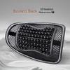 Breathable Car Lumbar Support Cushion with Wood Beads for Summer