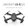 E88pro Folding Drone: HD Dual-Camera, Fixed Height, 4-Axis Remote Control Aircraft (Model E525)
