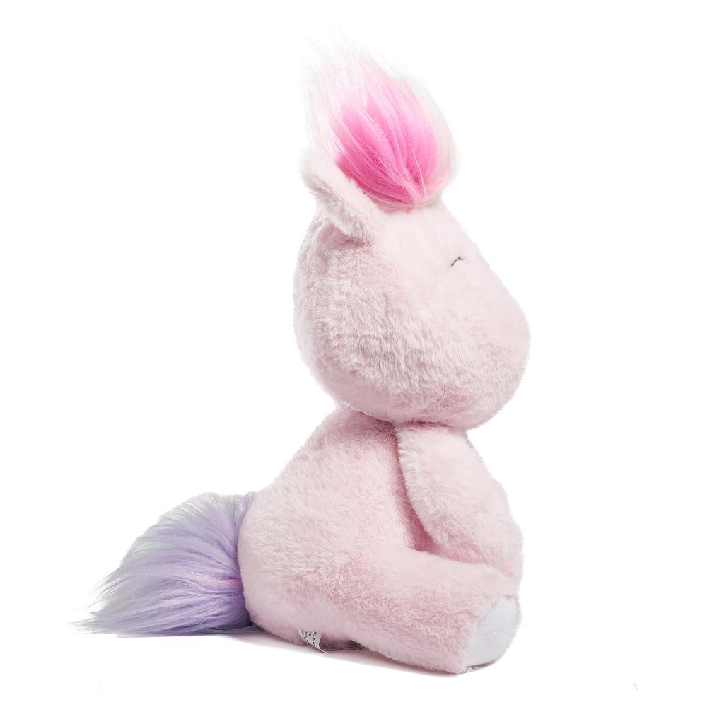 [toytron] FAO Schwarz Sleeping Unicorn Projector Plush (Pink) 30cm