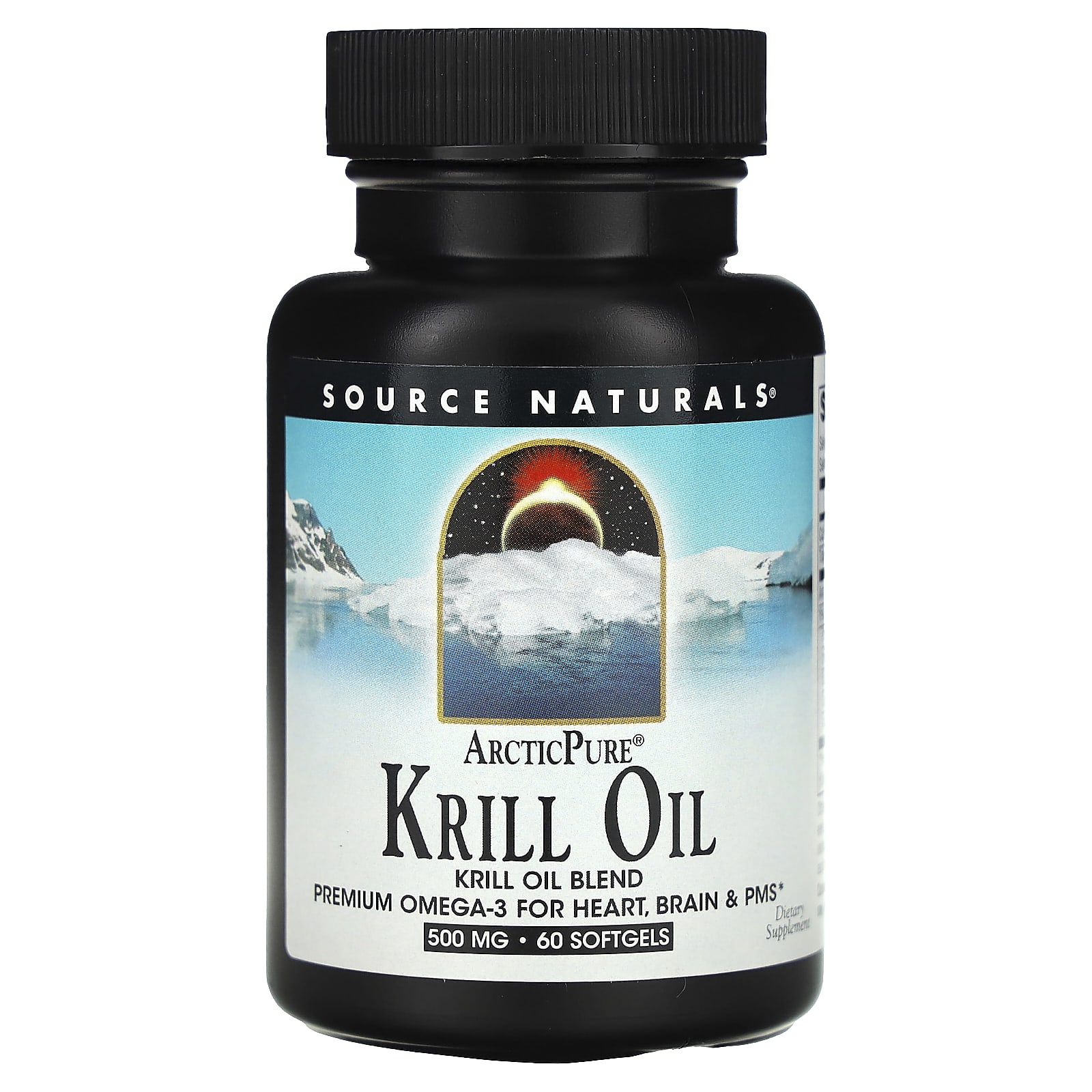 

Source Naturals, ArcticPure, Krill Oil, 500 mg, 60 Softgels