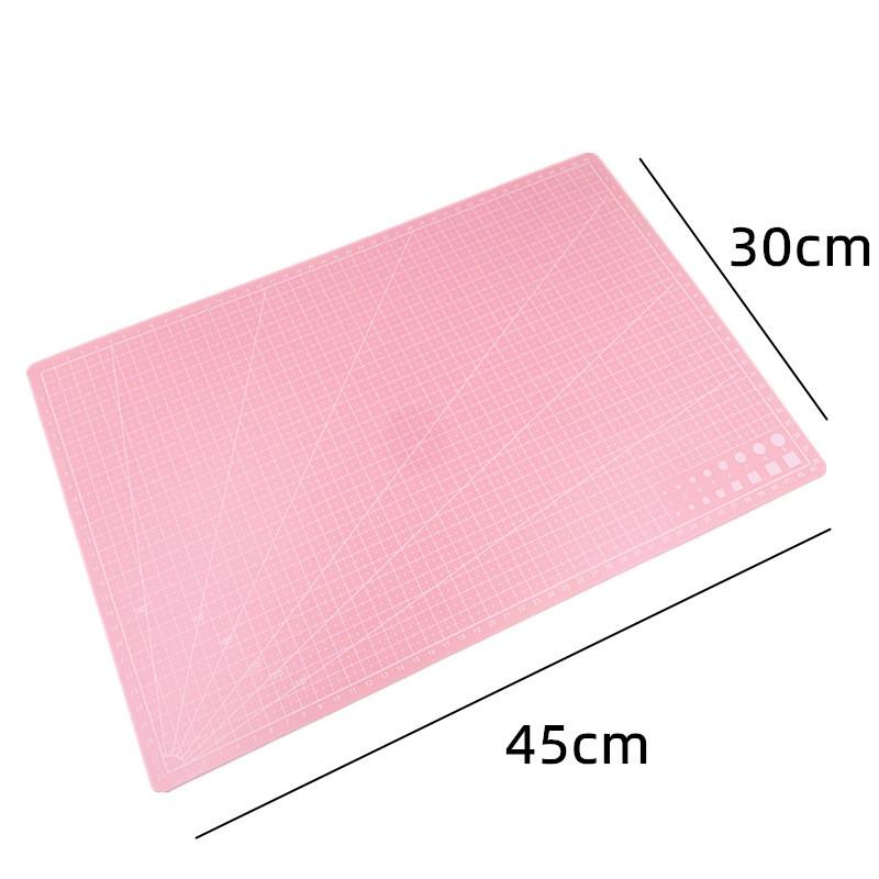 A3/A4/A5 DIY Grid Line Tool Pvc Rectangular Cutting Mat Plastic Patchwork Cut Pad Sewing Supplie
