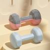 Hexagonal PVC Dumbbells for Women's Fitness & Children's Yoga Training
