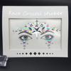 Cat Face Masquerade Rhinestone Stickers & DIY Jewelry Ring for Makeup