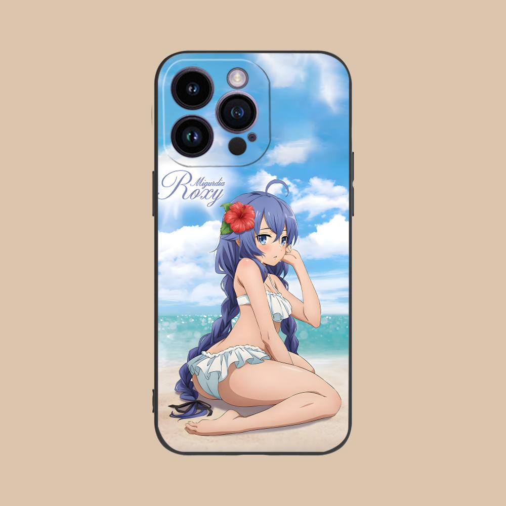 Mushoku Tensei Roxy Mobile Phone Case for iPhone 17 16 15 14 13 12 11 X XR XS 8 7 Air Pro Max Plus Mini Colorful Cover Pretty