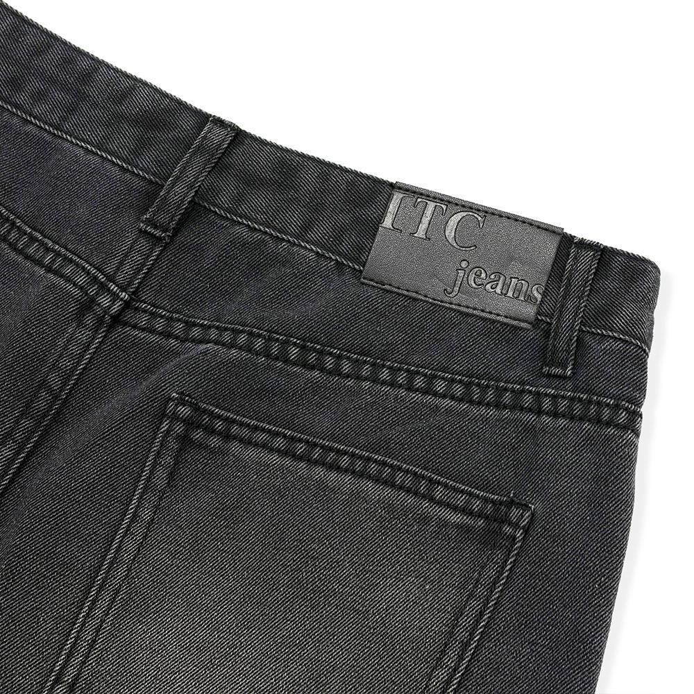 Intercrew Women'S Cat Sand H-Line Long Denim Skirt D Grey Ita2Sl61Adg
