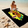 1Pc Scoobydoo Mystery Night Beach Towel Quick Dry Multiuse For Beach Pool Gym Yoga Home Travel Christmas Halloween Xmas Gift L1258