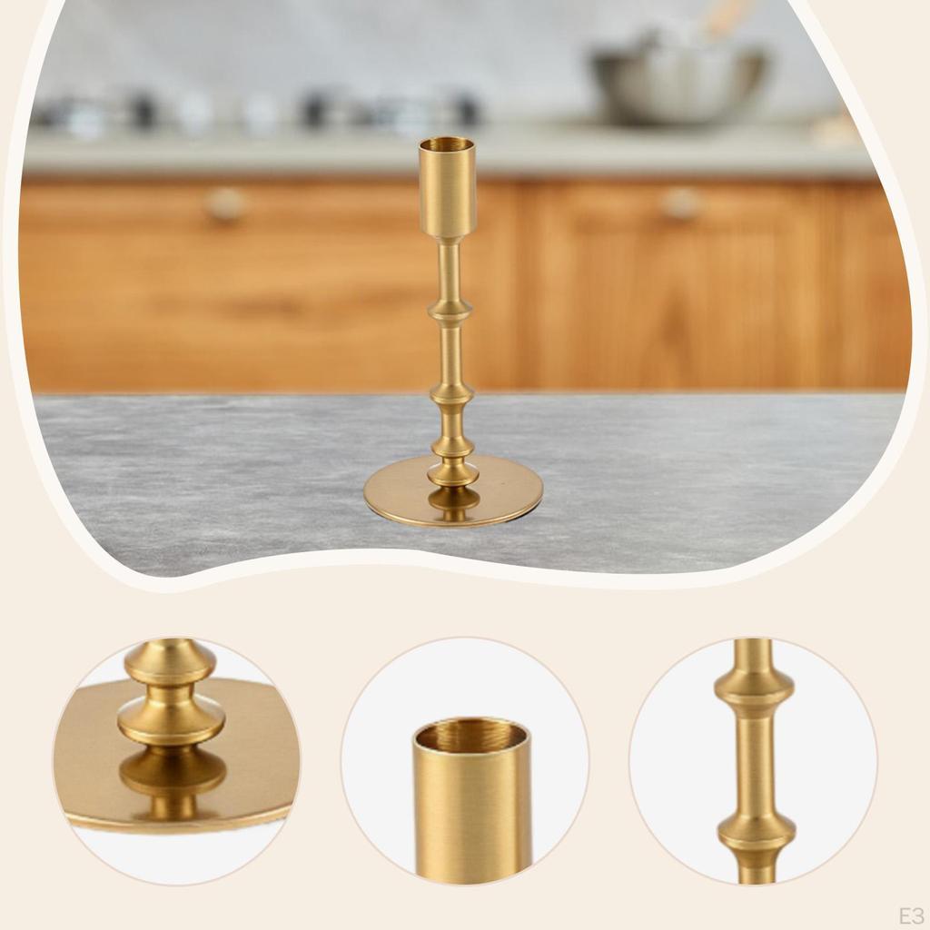 Ljusstake Kandelaber Antik Jubileum Enkel Ställning Ljusstake för Dekoration