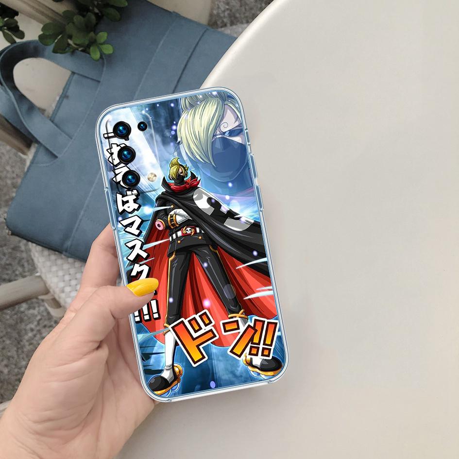 

One Piece Luffy Soft Shell Transparent Phone Case for Samsung Galaxy A04 A04S A14 A23 A34 A54 M23 M33 M52 M53 Galaxy A14 5G