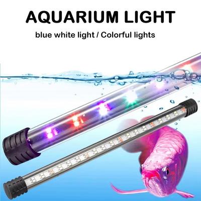 17-47cm Oświetlenie do akwarium Wodoodporna lampa do hodowli roślin Trwałe oświetlenie akwariowe