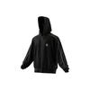 Adidas Logotrykk Zip Hoodie Langermet Genser Herre Topper Svart GI6675