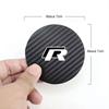 Car Coaster Water Cup Mat Anti-slip Pad Accessories for VW Volkswagen R GTI Golf 6 7 8 MK8 ID.3 4 Polo Tiguan Passat B5 Touareg zh5
