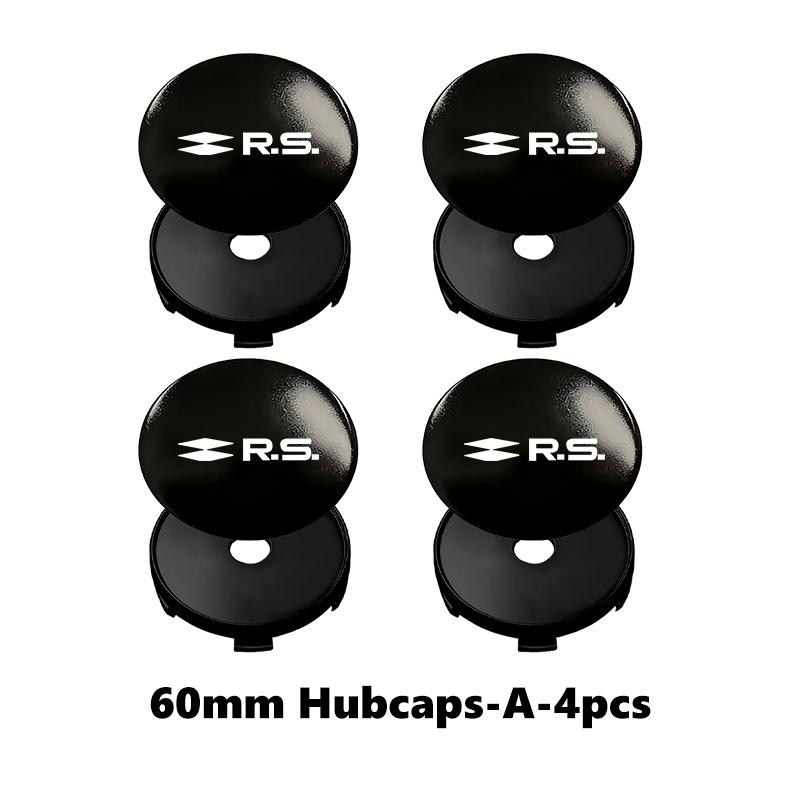 Universal 60mm Car Wheel Hub Cover Auto Anti-Dust Wheel Center Cap For Renault Clio Koleos Megane Espace Dacia RS Kadjar ZOE