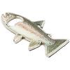Tinksky Bottle Opener Fridge Magnet Stainless Steel Rainbow Trout Fish Shape 2 In 1
