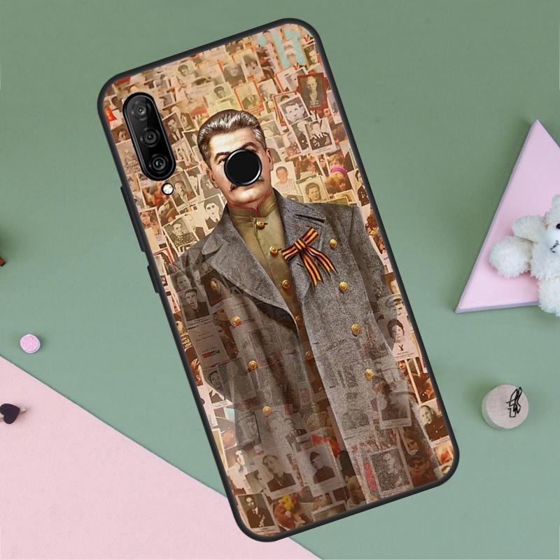 Stalin Soviet For Huawei P30 P40 Lite P60 Pro Nova 7i 8i 11i 12i 12s 10 9 SE Y90 Y60 Y70 Y72 Y61 Y91 Case